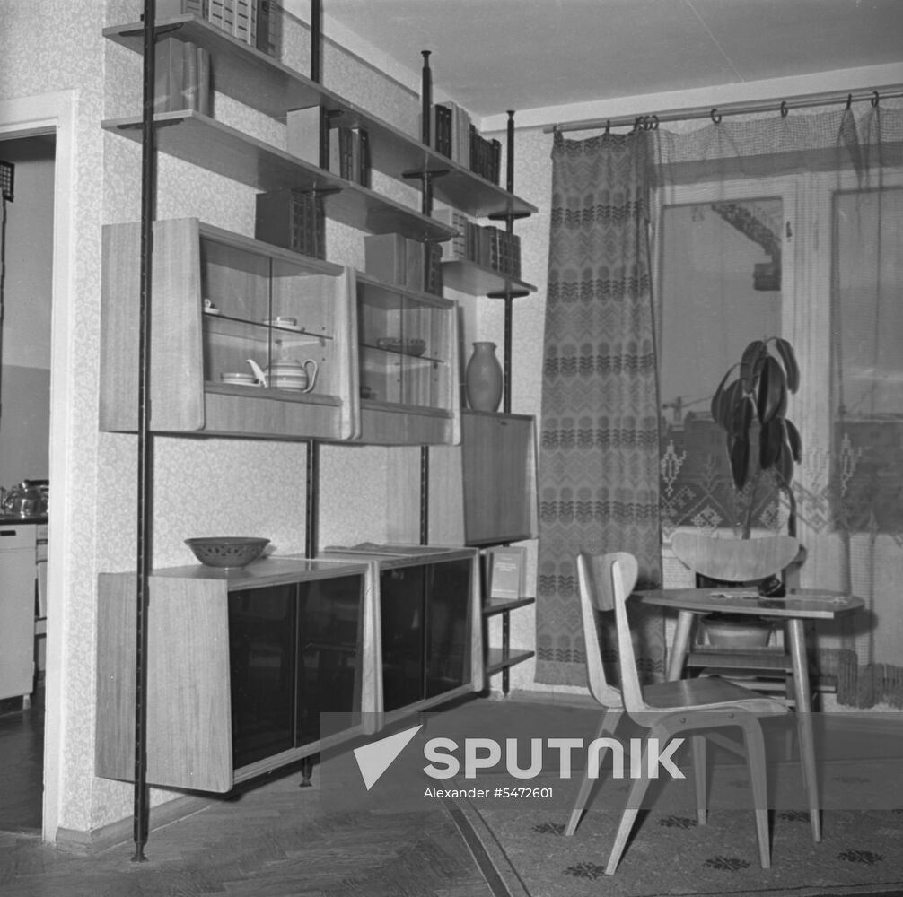 Exhibition In Residential Construction Pavilion At VDNKh Sputnik exhibition-in-residential-construction-pavilion-at-vdnkh-sputnik