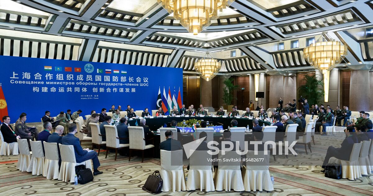 SCO Defense Ministers Meeting in China Sputnik Mediabank