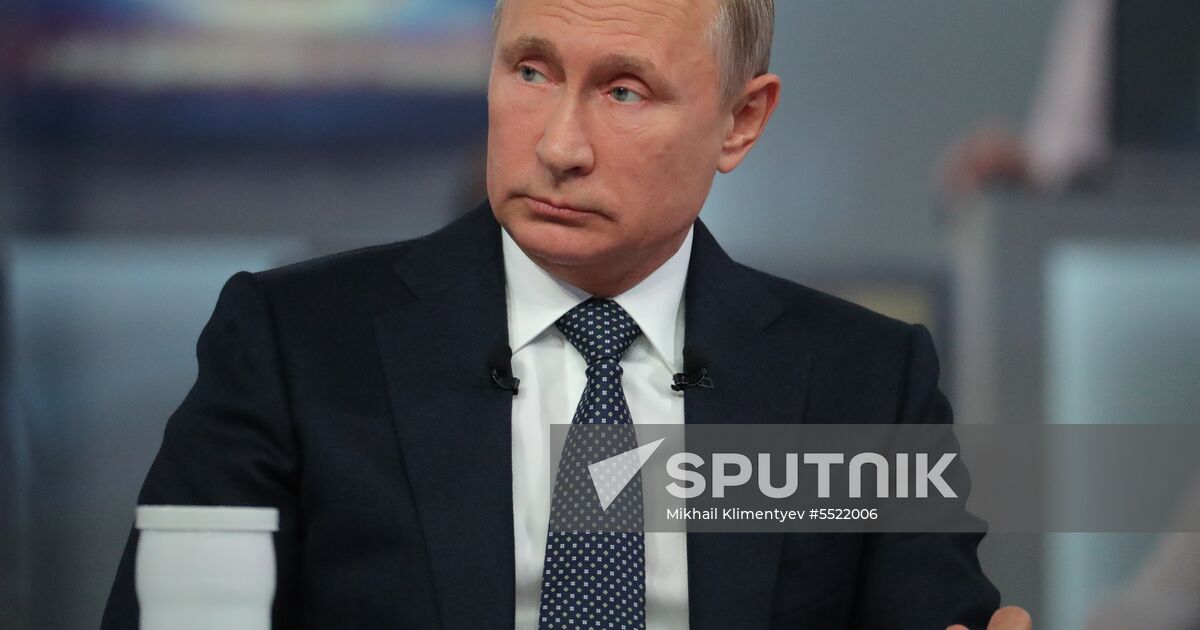 Direct line with vladimir putin sputnik mediabank