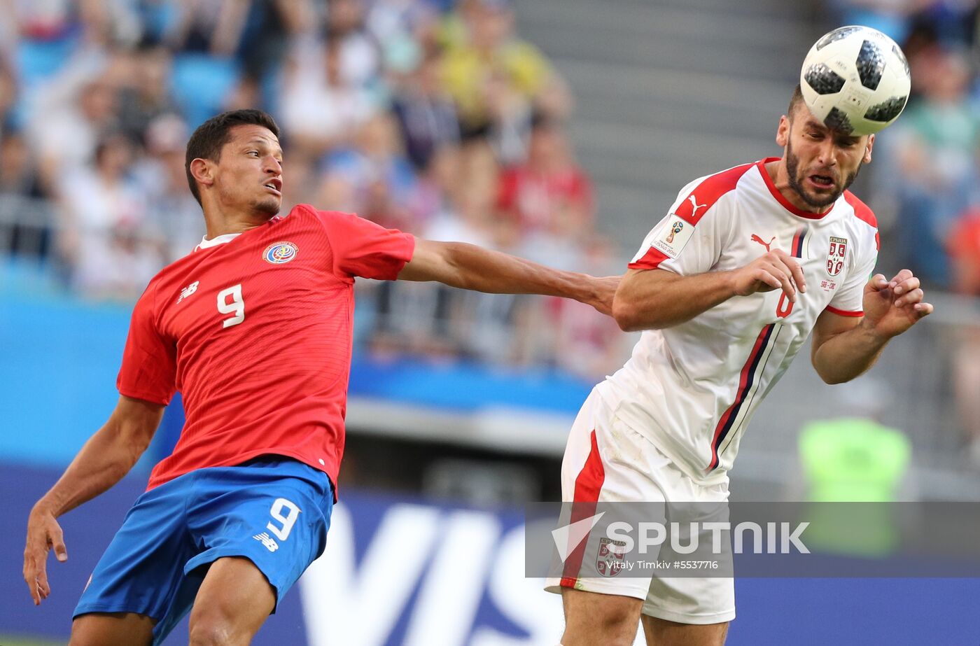 Russia World Cup Costa Rica Serbia Sputnik Mediabank