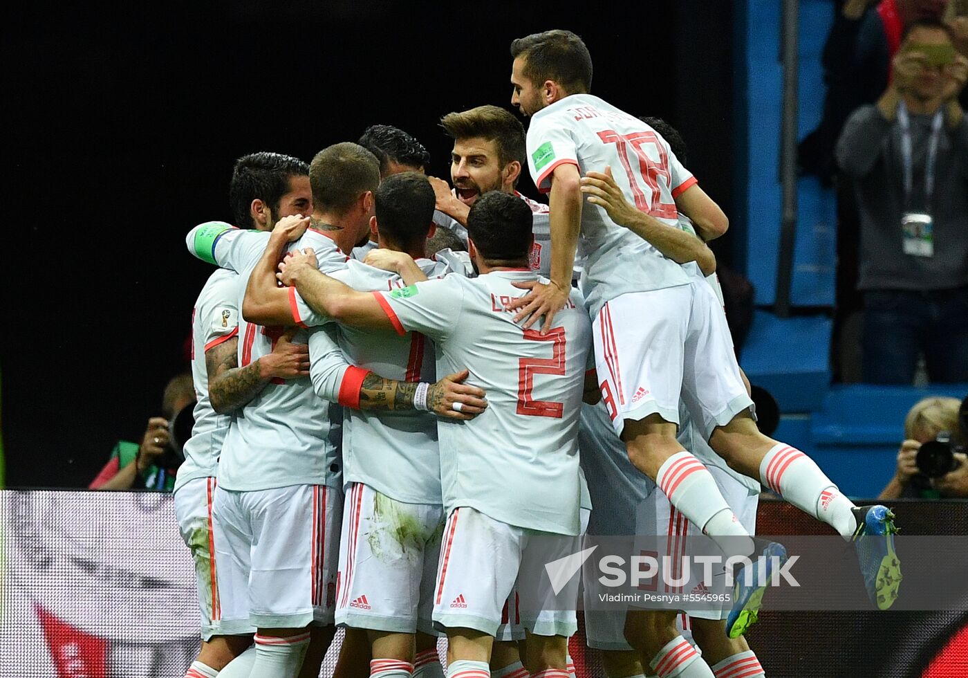 Russia World Cup Iran Spain Sputnik Mediabank