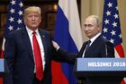July 16, 2018. President of Russia Vladimir Putin and President of the US Donald Trump, left, during the joint news conference following their meeting in Helsinki. Location: Finland, Helsinki. Author: Sergey Guneev. Russian President Vladimir Putin and US President Donald Trump meet in Helsinki