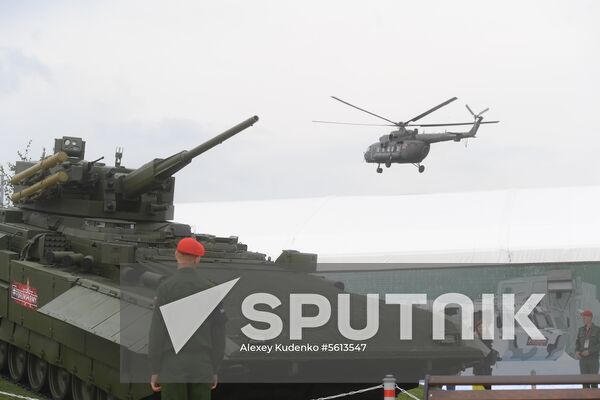 Army 2018 International Military and Technical Forum. Day one