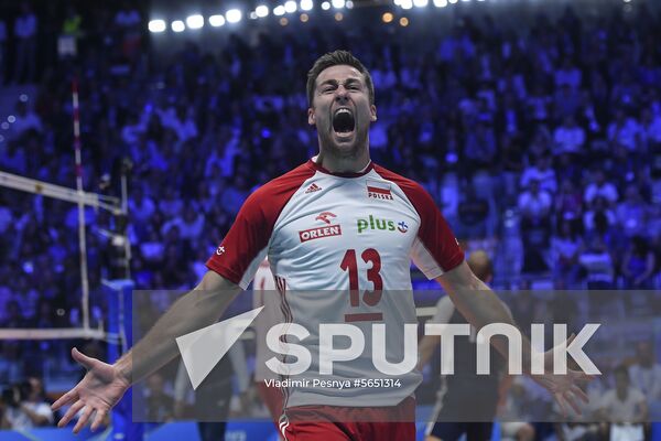 Italy Volleyball Worlds Poland - USA