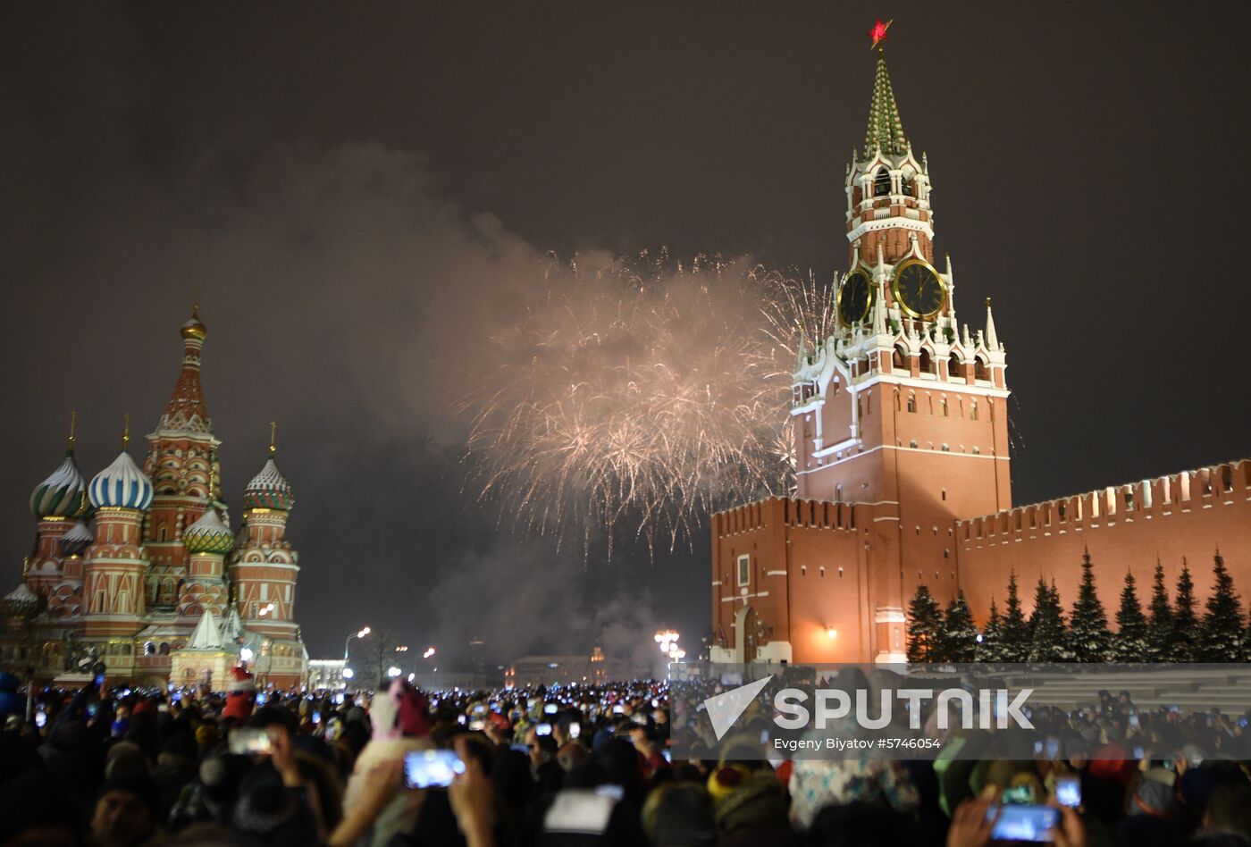 Russia New Year Sputnik Mediabank