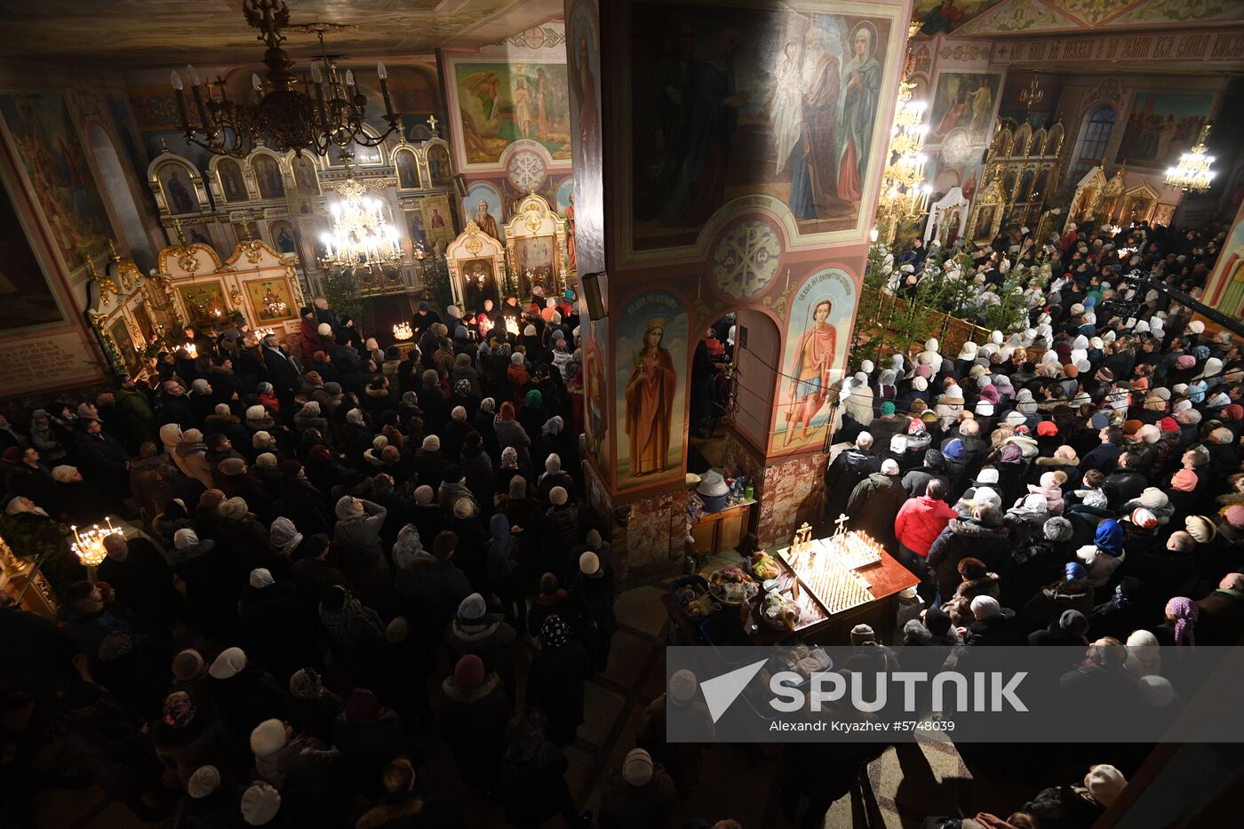 Russia Orthodox Christmas Sputnik Mediabank