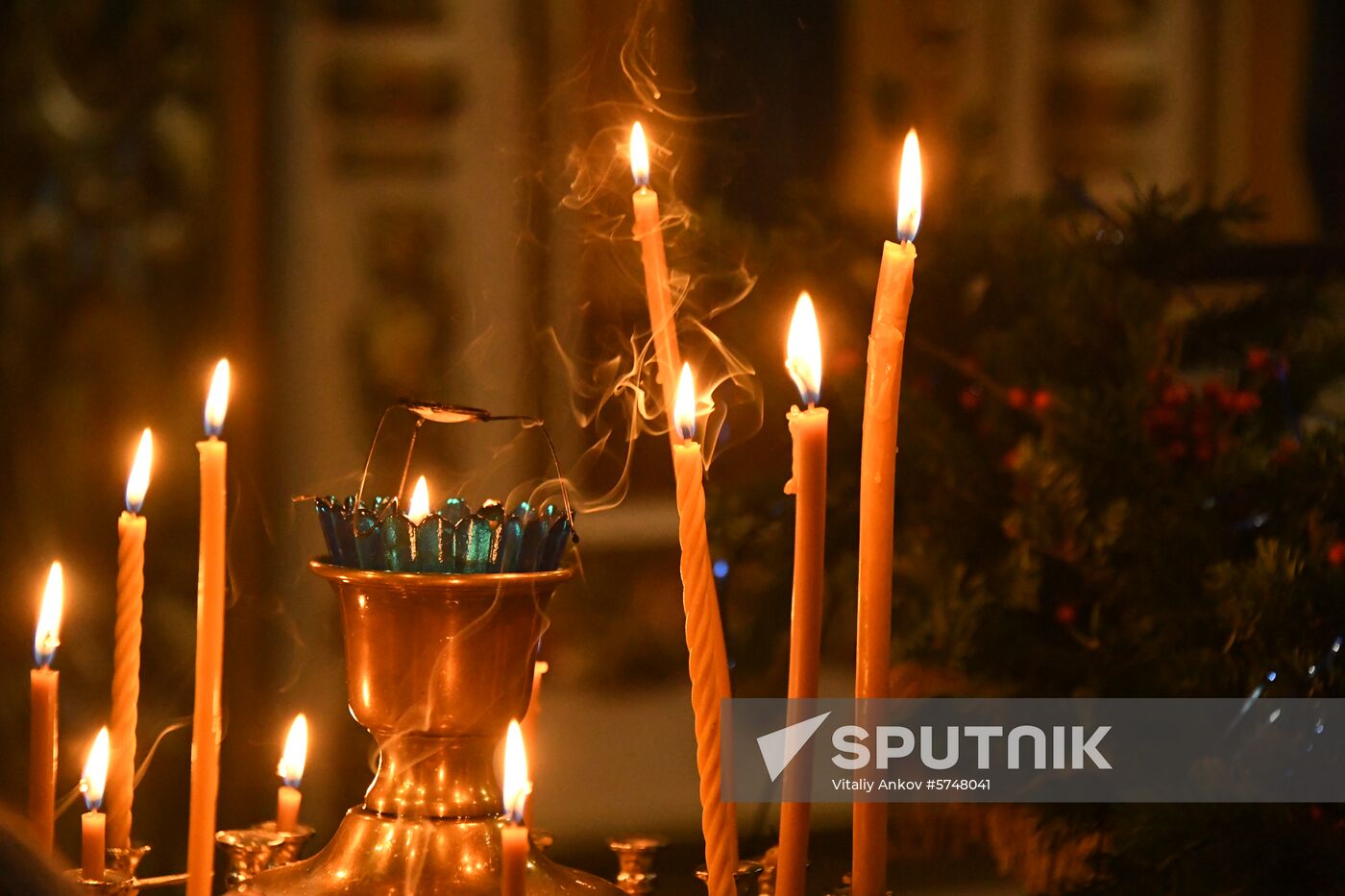 Russia Orthodox Christmas Sputnik Mediabank