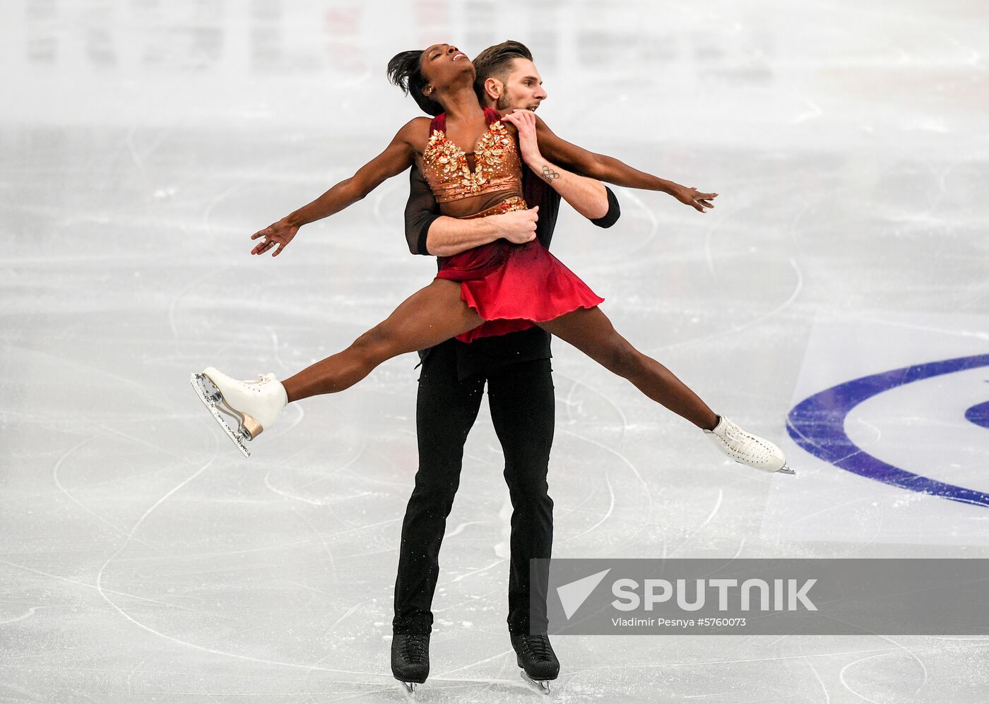 Belarus European Figure Skating Championships Pairs Sputnik Mediabank