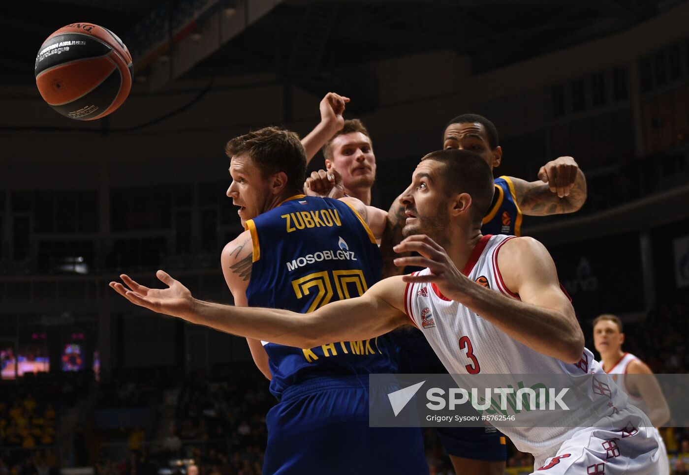 Russia Basketball Euroleague Khimki - Bayern | Sputnik Mediabank