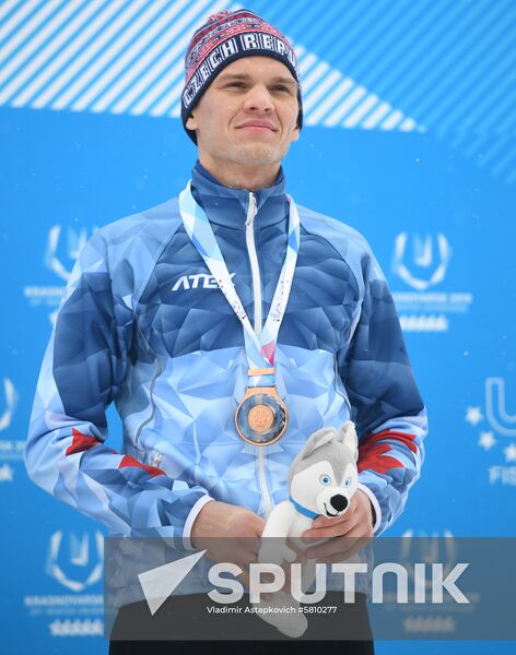 Russia Universiade Biathlon Mass Start Men
