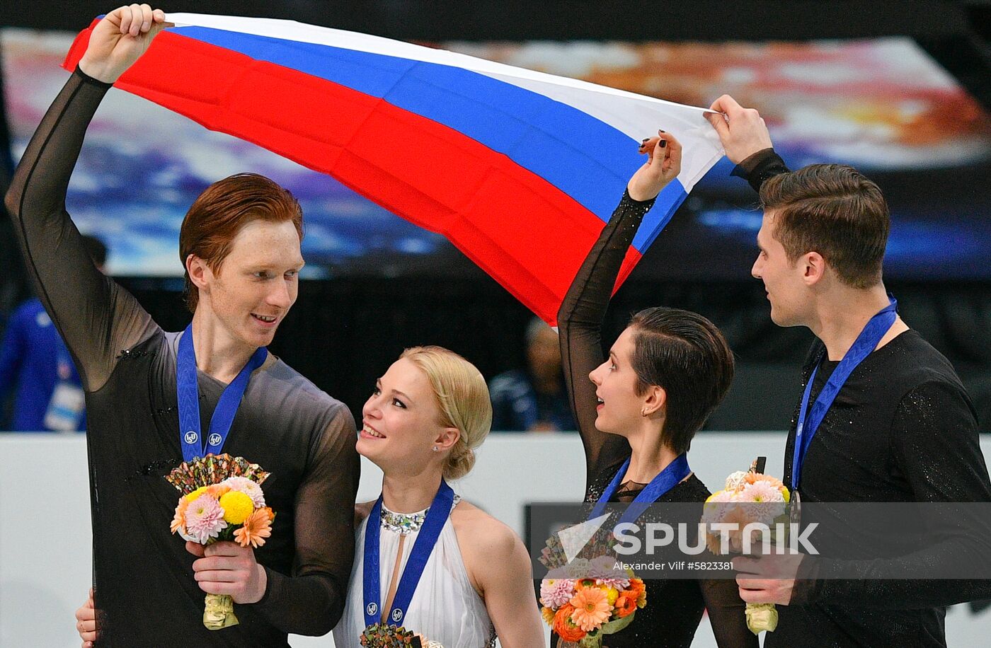 Japan Figure Skating Worlds Pairs Sputnik Mediabank