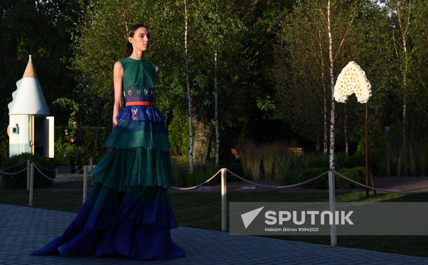 Russia Moscow Flower Show