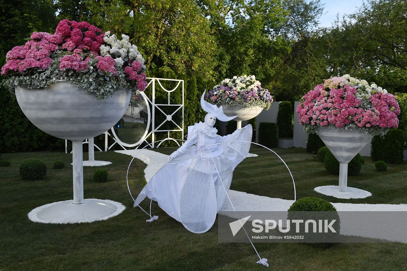 Russia Moscow Flower Show