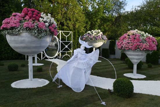Russia Moscow Flower Show