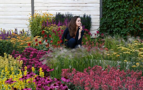 Russia Moscow Flower Show