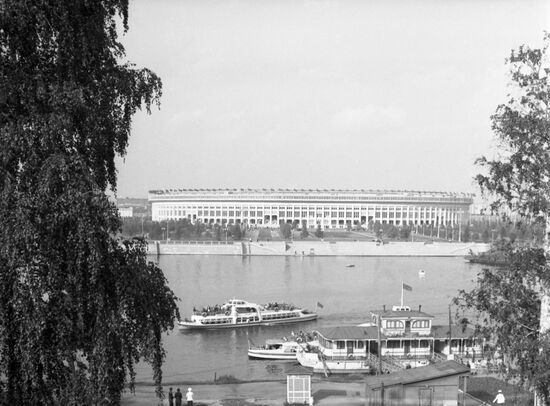 Lenin Central Stadium in Luzhniki