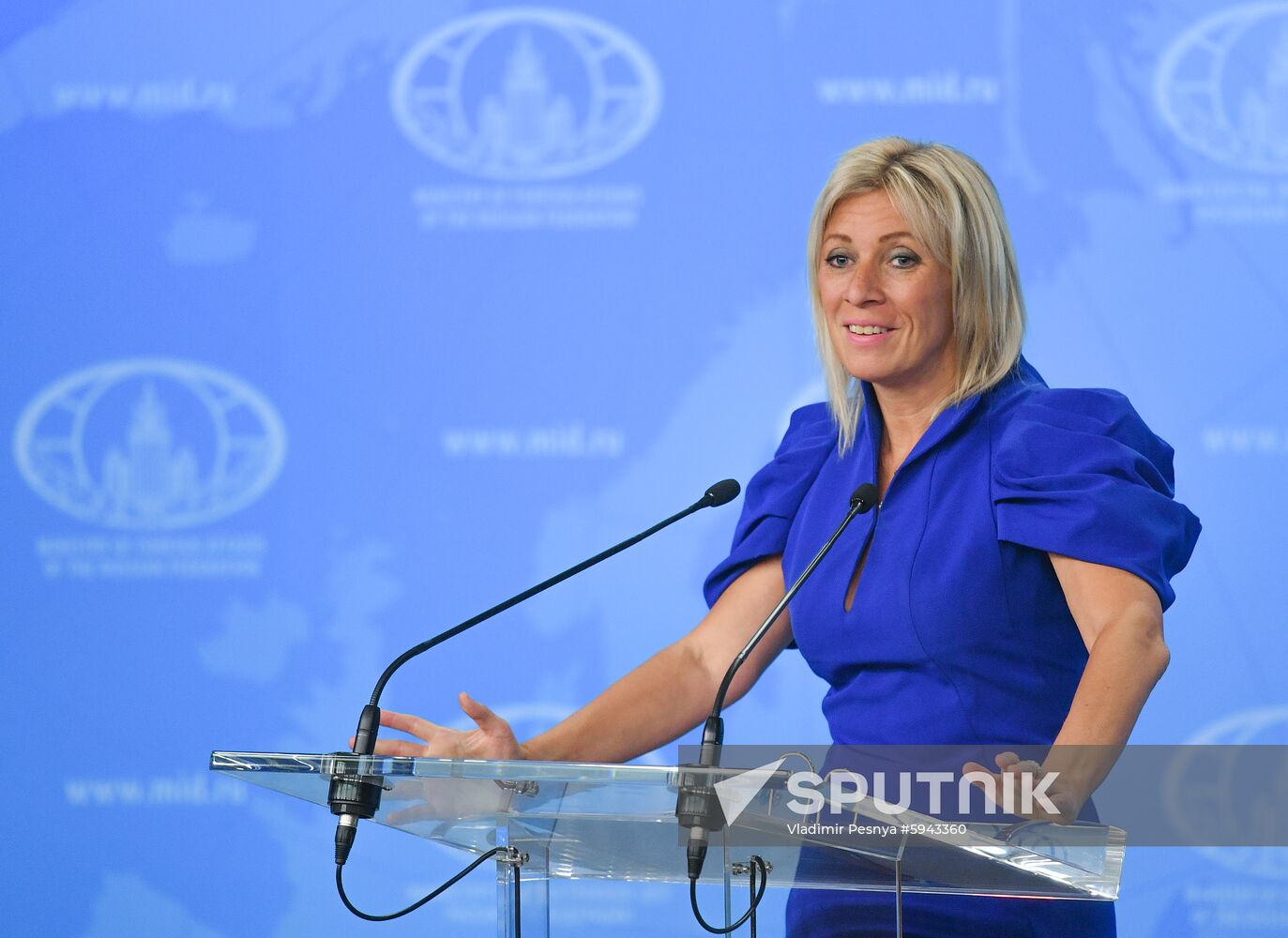 Russia Zakharova Briefing