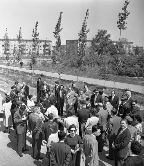Foreign diplomats in Alma-Aty