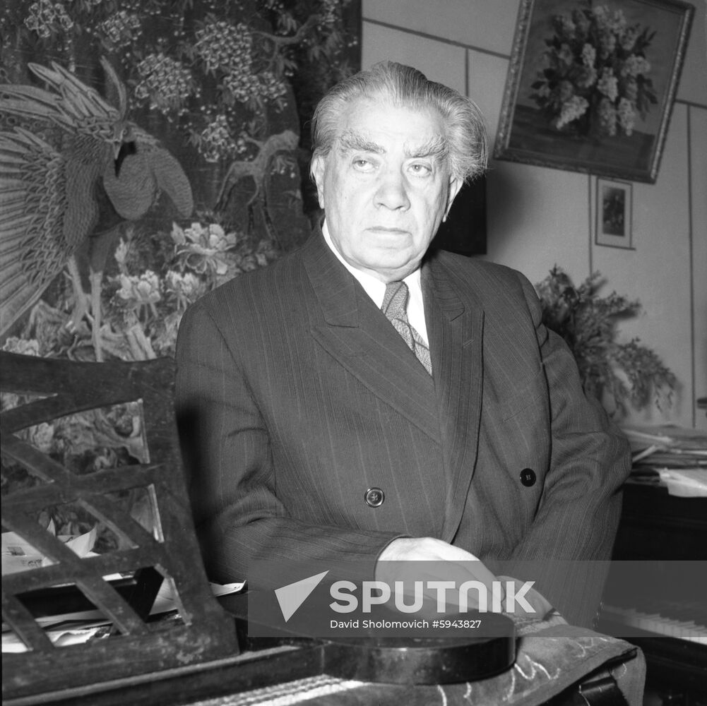 Composer Reinhold Gliere