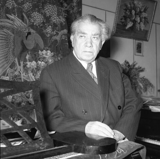 Composer Reinhold Gliere