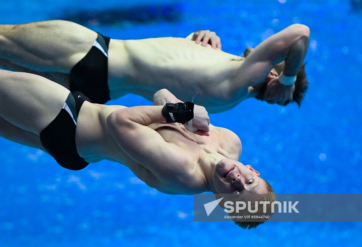 South Korea Aquatics Worlds Springboard Synchro Men