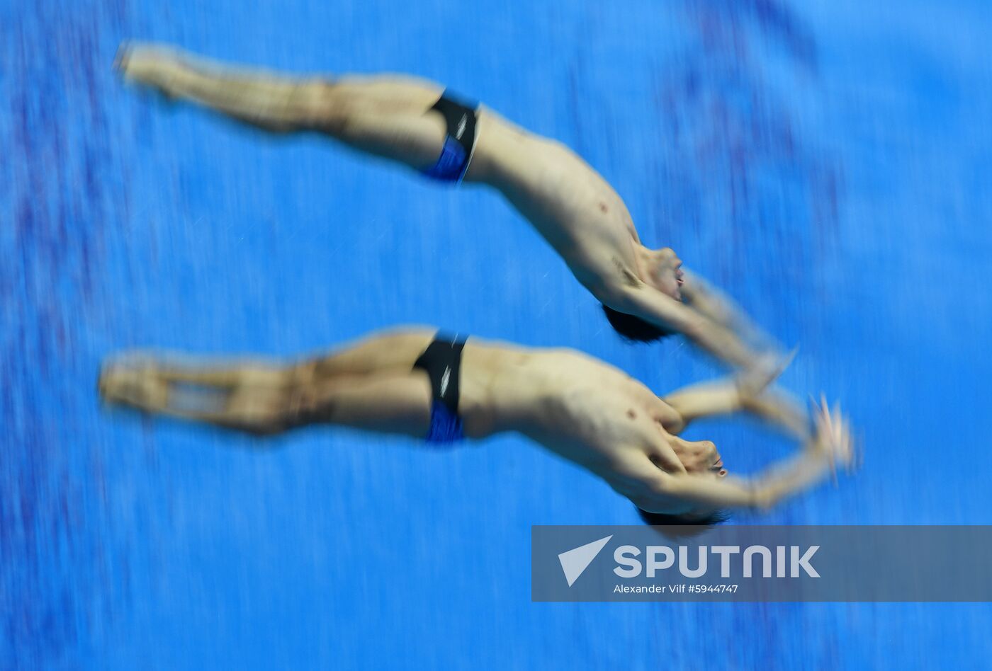 South Korea Aquatics Worlds Springboard Synchro Men