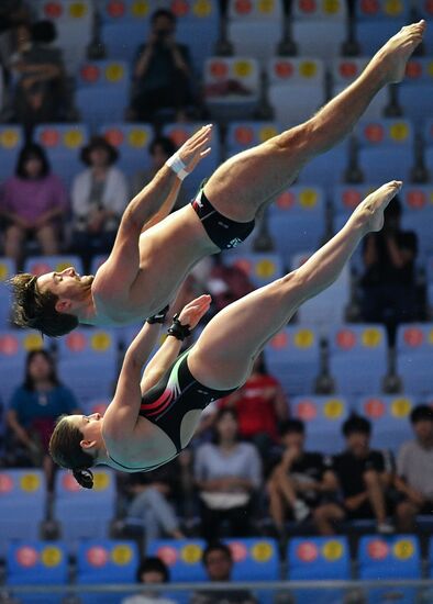 South Korea Aquatics Worlds Platform Synchro Mixed