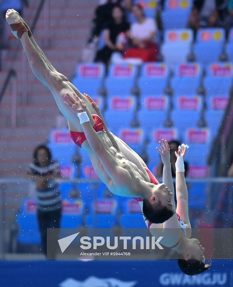 South Korea Aquatics Worlds Platform Synchro Mixed