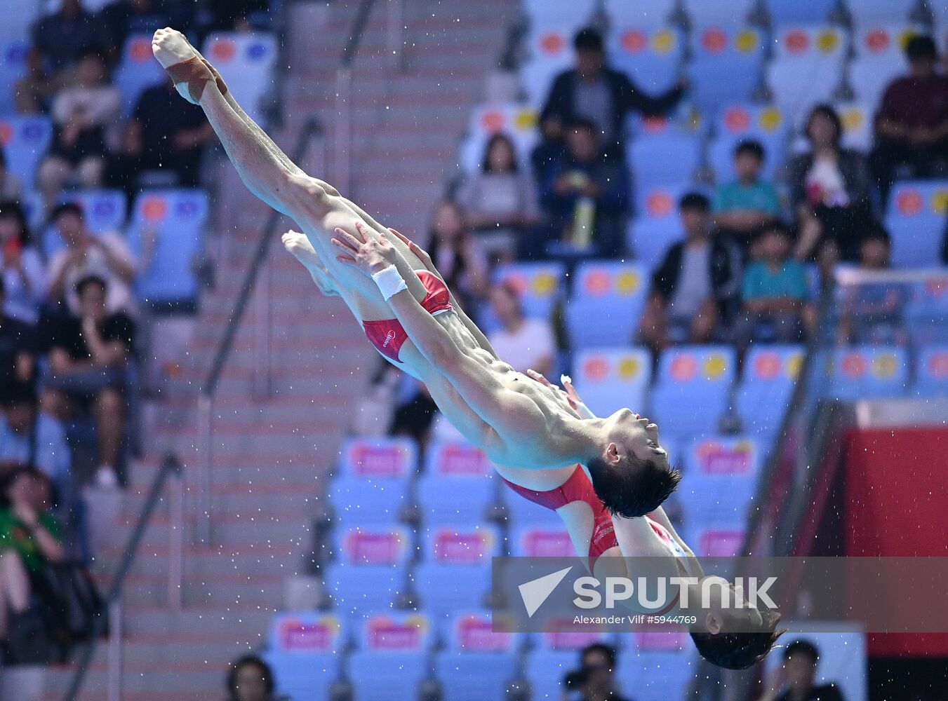 South Korea Aquatics Worlds Platform Synchro Mixed