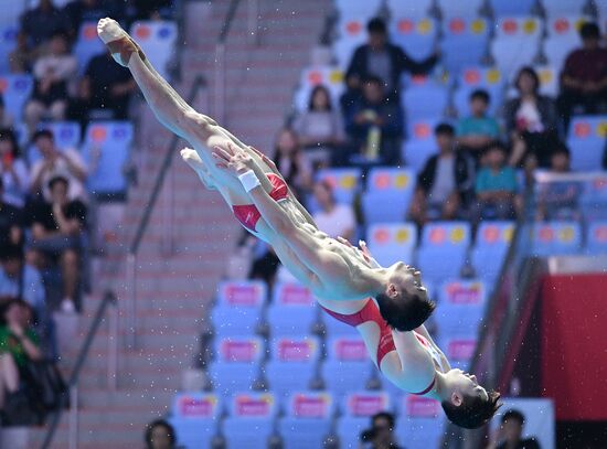 South Korea Aquatics Worlds Platform Synchro Mixed