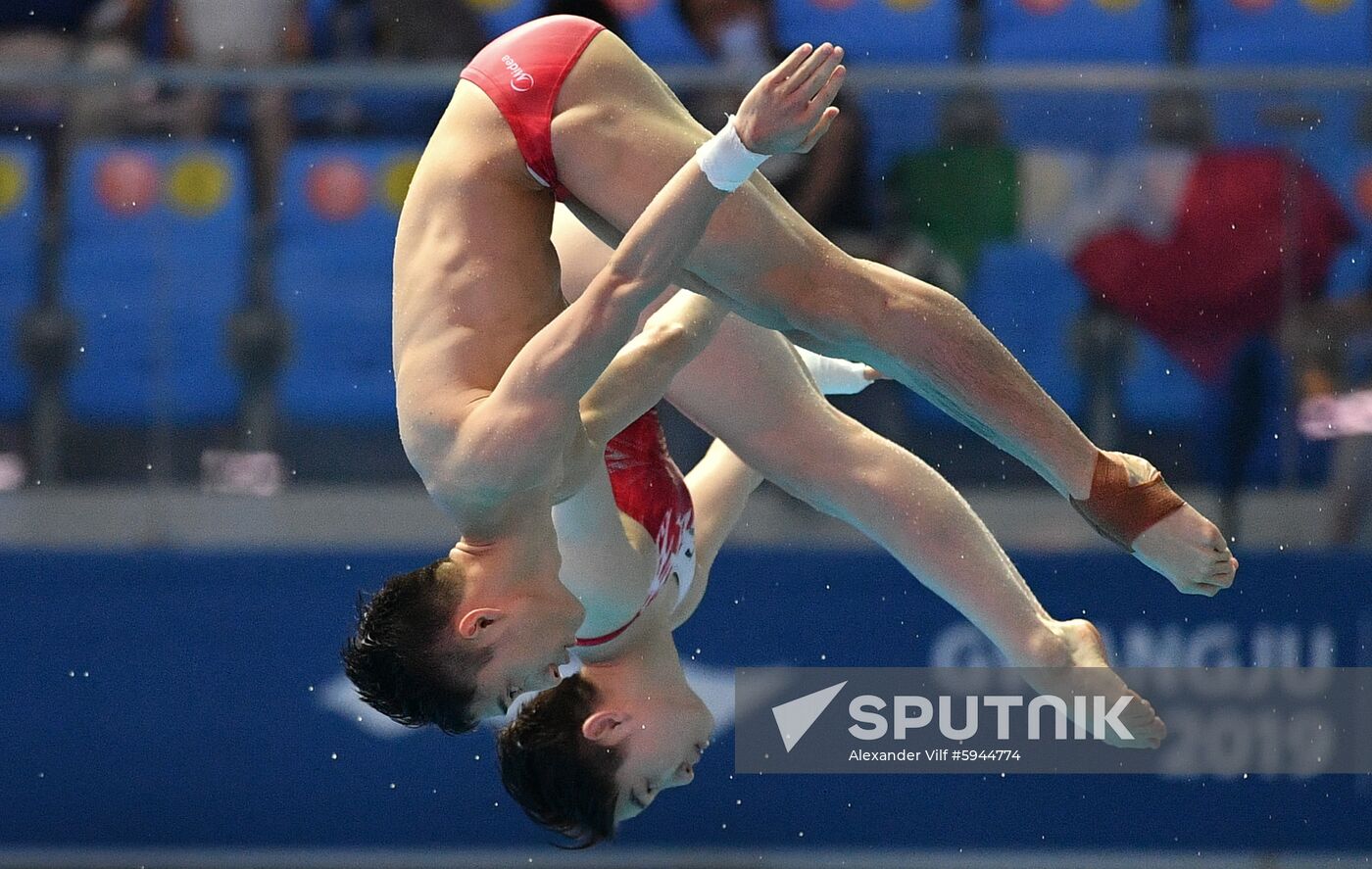 South Korea Aquatics Worlds Platform Synchro Mixed