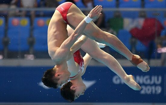 South Korea Aquatics Worlds Platform Synchro Mixed