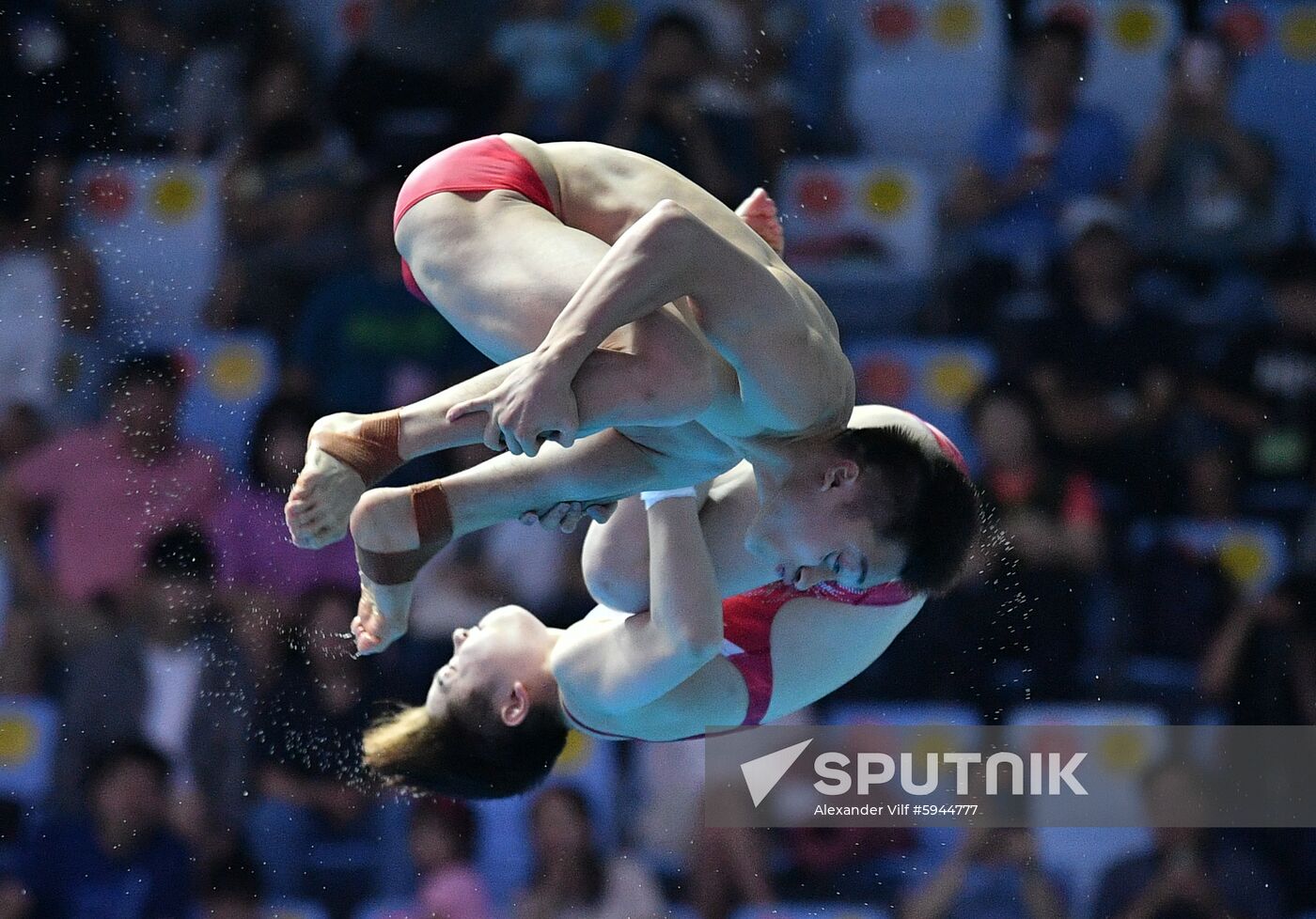 South Korea Aquatics Worlds Platform Synchro Mixed