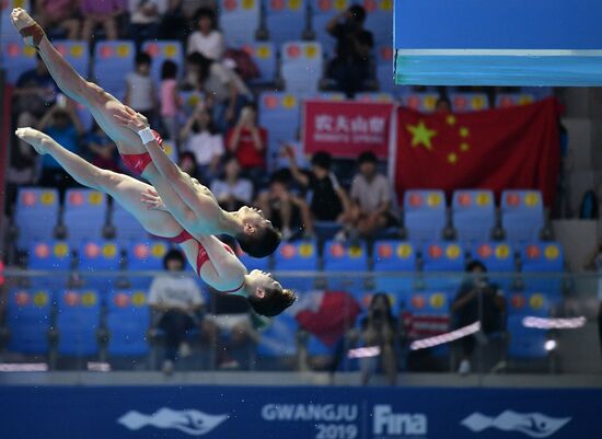 South Korea Aquatics Worlds Platform Synchro Mixed