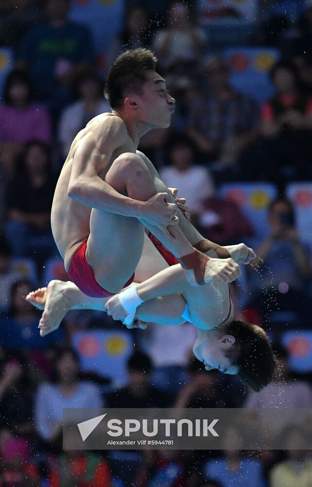 South Korea Aquatics Worlds Platform Synchro Mixed