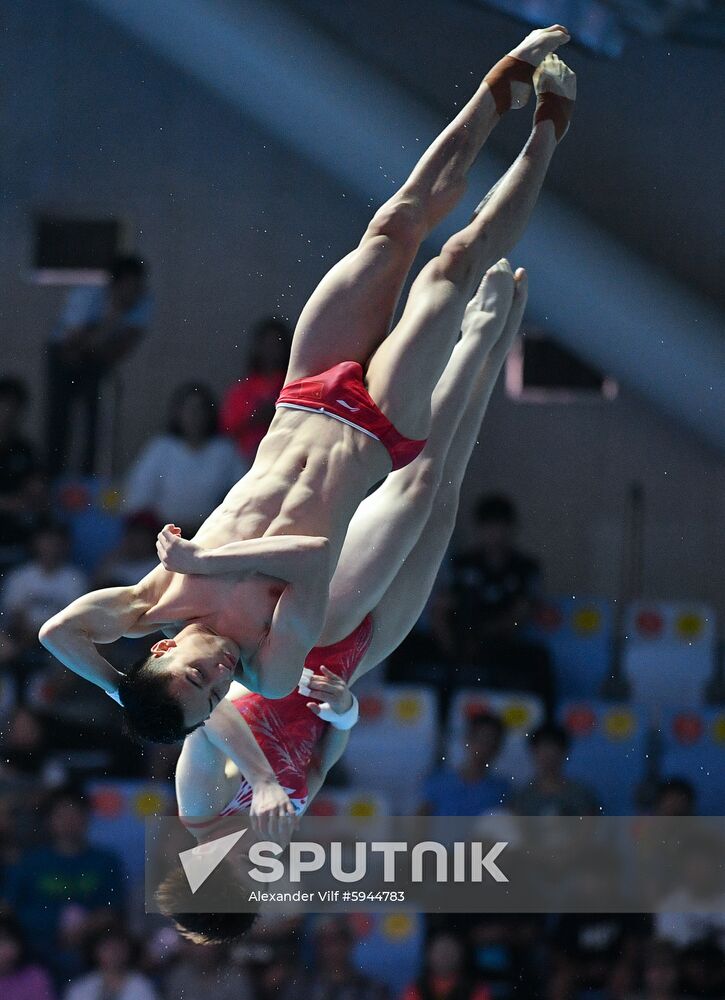 South Korea Aquatics Worlds Platform Synchro Mixed