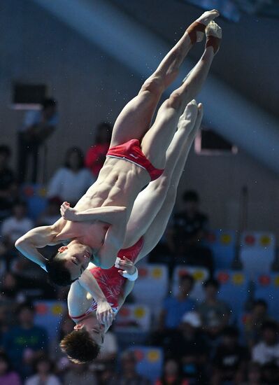 South Korea Aquatics Worlds Platform Synchro Mixed