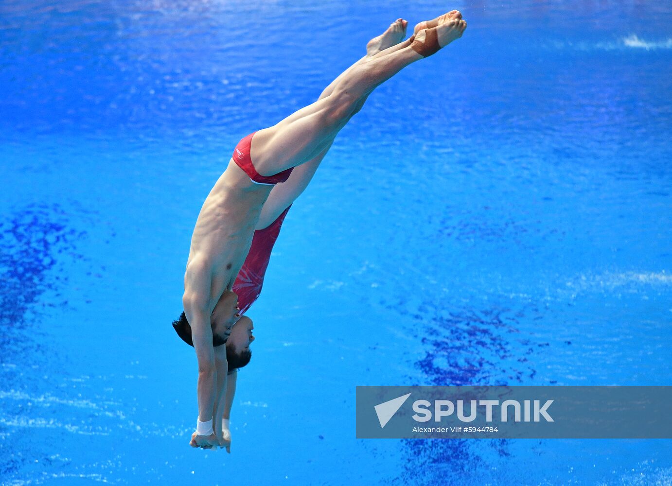 South Korea Aquatics Worlds Platform Synchro Mixed