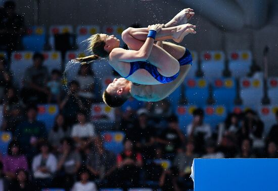 South Korea Aquatics Worlds Platform Synchro Mixed