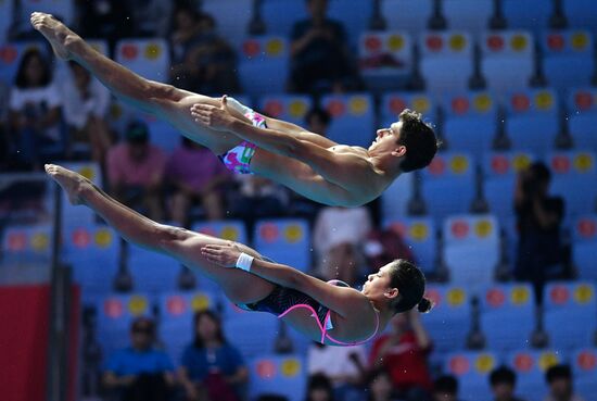 South Korea Aquatics Worlds Platform Synchro Mixed