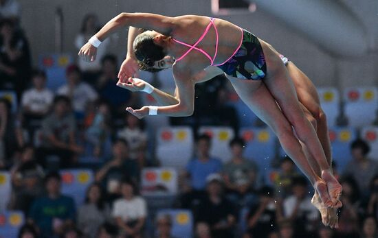South Korea Aquatics Worlds Platform Synchro Mixed