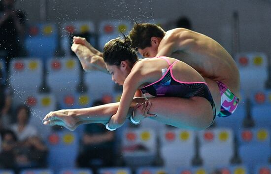 South Korea Aquatics Worlds Platform Synchro Mixed