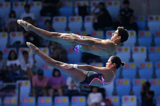 South Korea Aquatics Worlds Platform Synchro Mixed