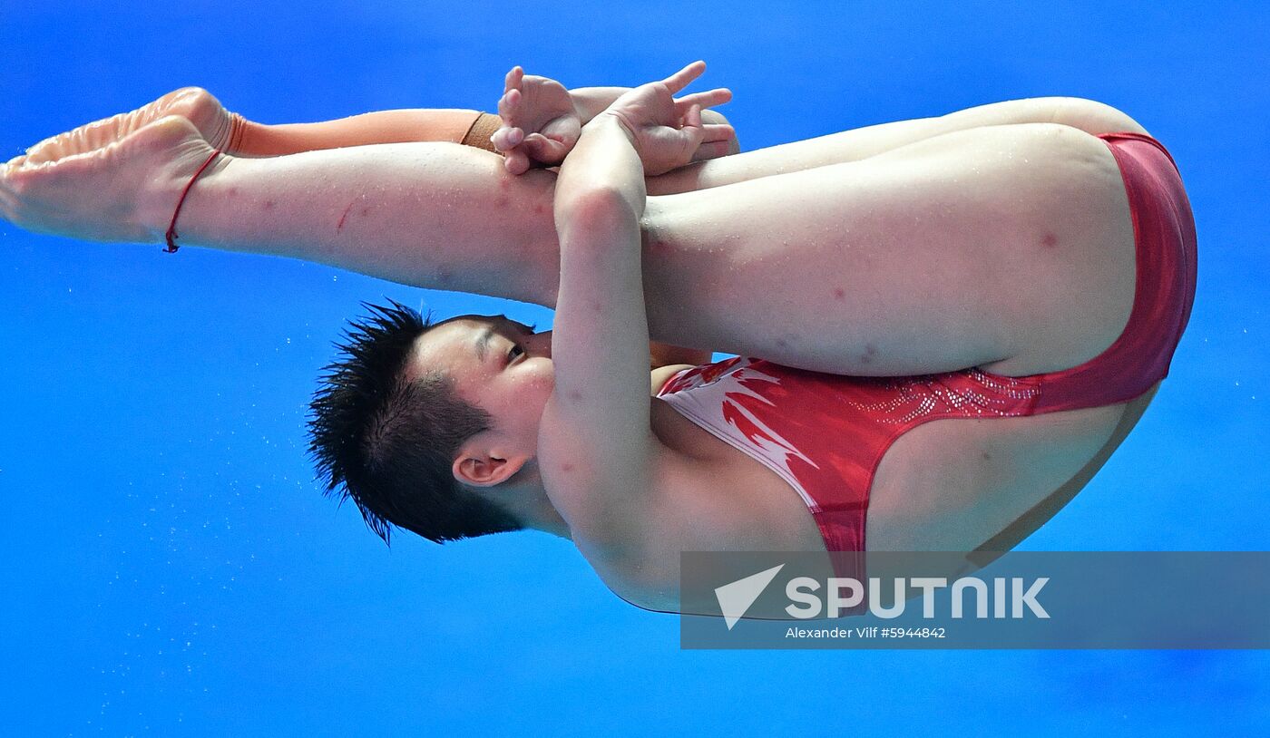 South Korea Aquatics Worlds Springboard Women