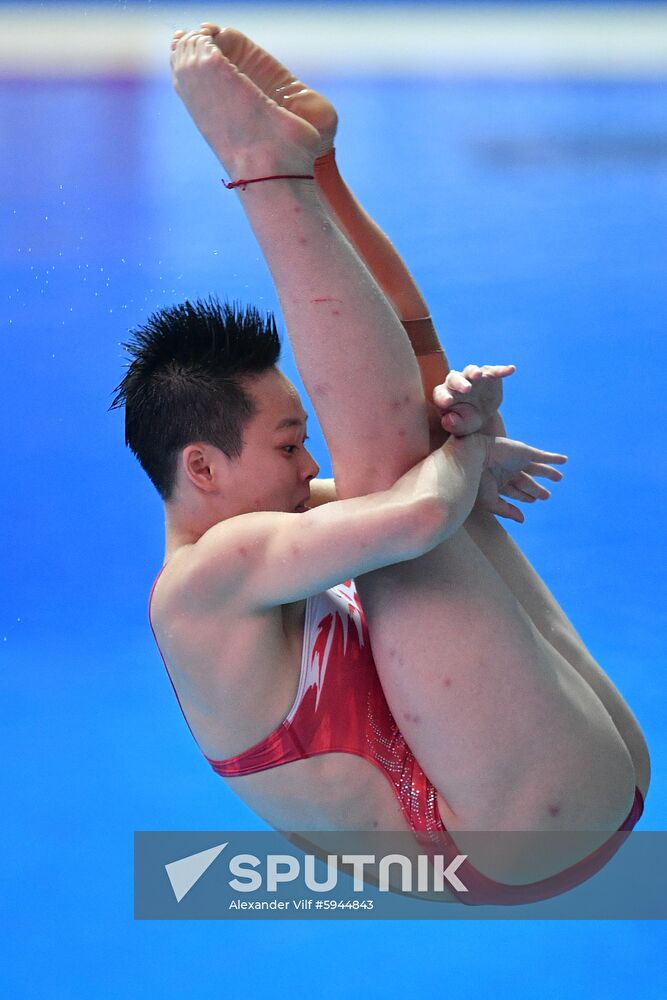 South Korea Aquatics Worlds Springboard Women