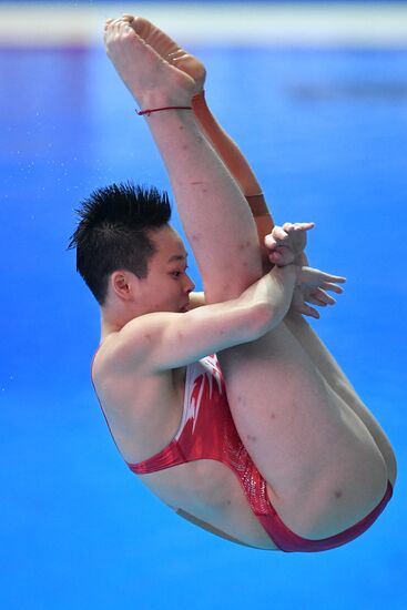 South Korea Aquatics Worlds Springboard Women