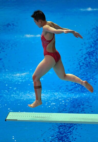 South Korea Aquatics Worlds Springboard Women