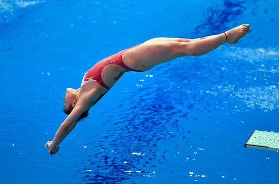 South Korea Aquatics Worlds Springboard Women