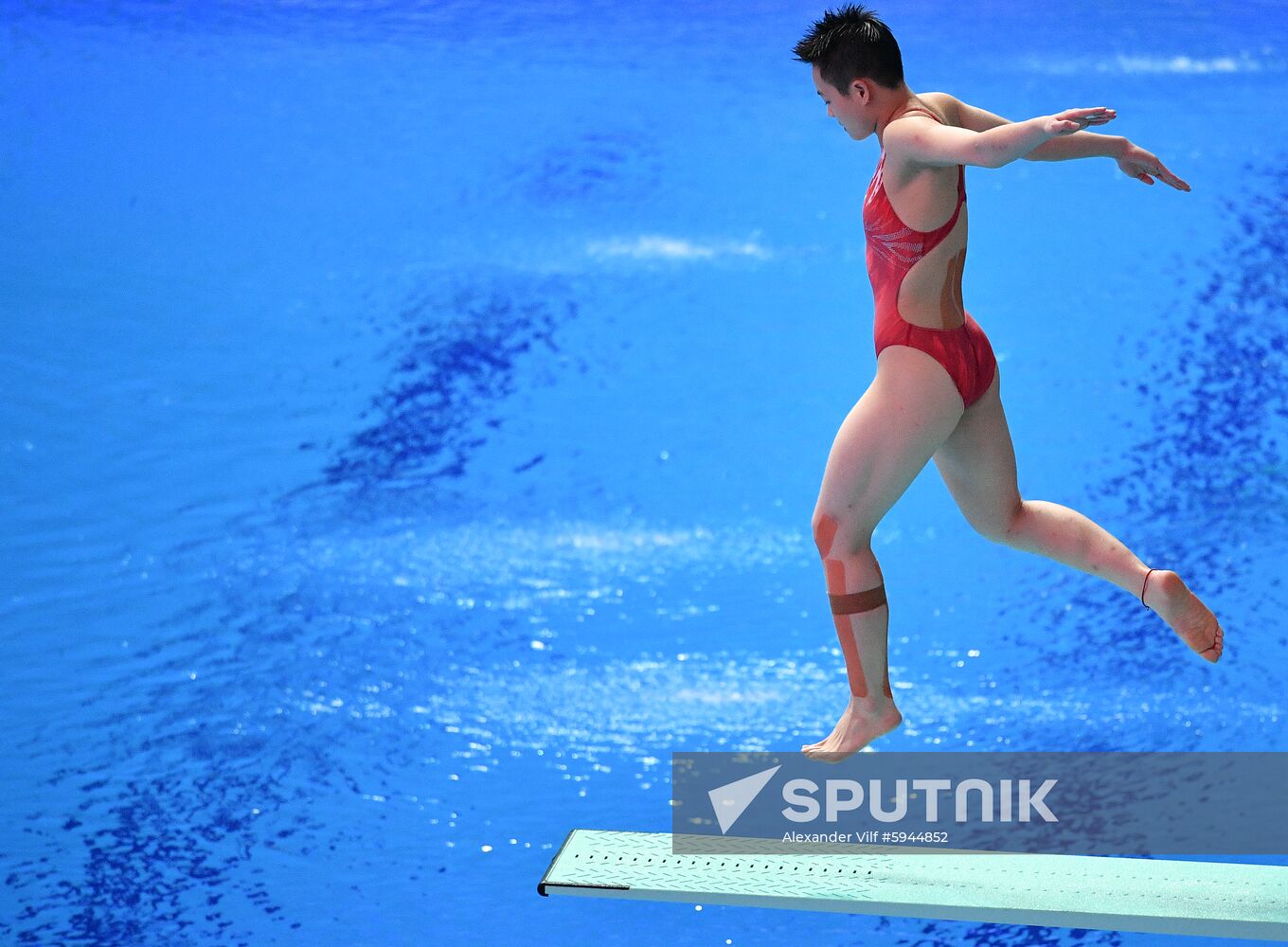 South Korea Aquatics Worlds Springboard Women