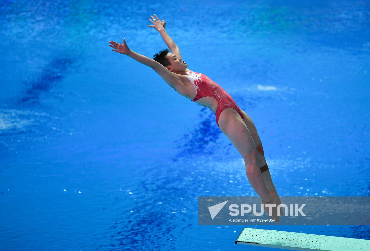 South Korea Aquatics Worlds Springboard Women